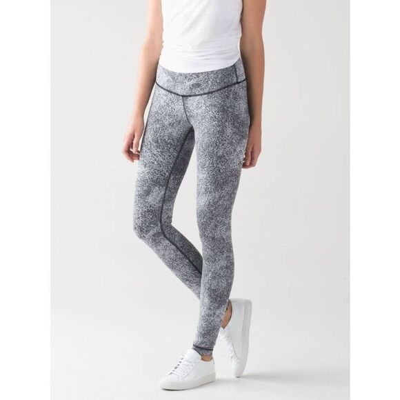 LULULEMON ATHLETICA Wunder Under Pant (High-Rise) 'Full On Luon' Size 4 - Picture 2 of 6